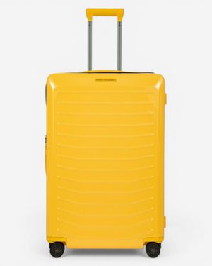 Porsche Design By Bric's Roadster Spinner 30" Expandable Suitcase Ori05503.024 - Yellow