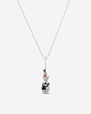 Roberto Coin Olaf Frozen 18K Diamond Pendant Necklace 7772953Awchx - Metallic