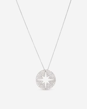Roberto Coin Tiny Treasures 18K Star Burst Pendant Necklace 002127Awchx0 - Metallic