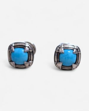 Konstantino Sterling Cufflinks Makj91-131-137 - Blue