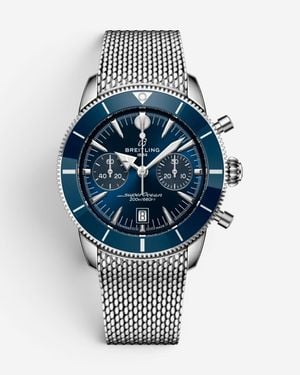 Breitling Superocean Heritage Stainless Steel Automatic Watch Ab0156161C1A - Blue