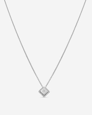 Roberto Coin Palazzo Ducale 18K Diamond Pendant Necklace 7772873Awchx - Metallic