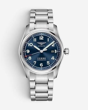 Longines Spirit Prestige Edition Stainless Steel Automatic Watch L38114939 - Metallic