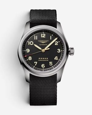 Longines Spirit Titanium Automatic Watch L3.811.1.53.2 - Black