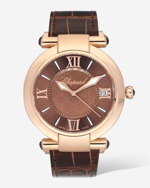 Chopard Imperiale 18K Rose Automatic Ladies Watch 384241-5005 - Pink