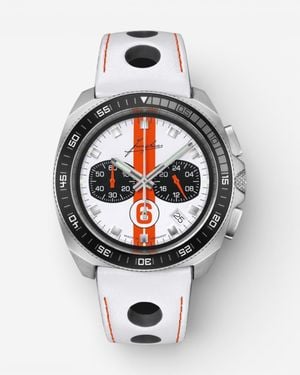 Junghans 1972 Chronoscope Sports Edition Chronograph Stainless Steel Watch 41/4579.00 - Metallic