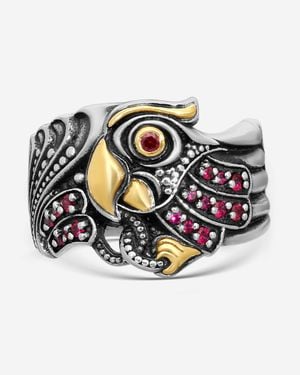 Konstantino Paradise Sterling & 18K Corundum Ring Sz. 7 Dkj944-545-S7 - White