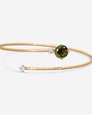 Mattia Cielo Rugiada Pietre 18K & Titanium Diamond & Tourmaline Bracelet Ljwr339-Ps - Metallic