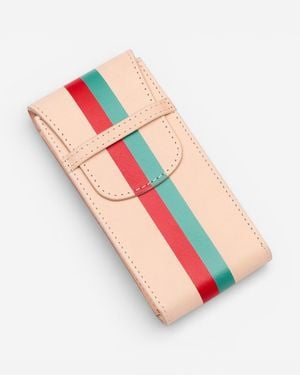 Rapport X La Californienne Leather Single Watch Pouch Cnp0 - Pink