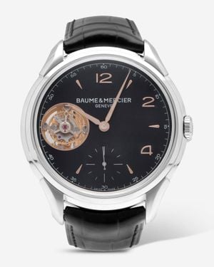 Baume & Mercier Clifton Stainless Steel Automatic Watch 10455 - Metallic