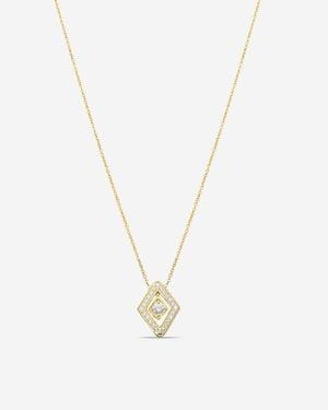 Roberto Coin 18K Diamond Pendant Necklace 111483Aychx0 - Metallic
