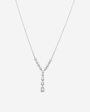Ina Mar 14K 0.85 Ctw Diamond Lariat Necklace Nk07573-Cz4Wh - Metallic