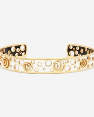Damiani Ssima 18K & Ceramic Diamond Cuff Bracelet 20059249 - Metallic