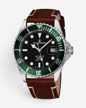 Revue Thommen Diver Stainless Steel Automatic Watch 17571.2534 - Black