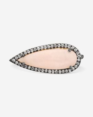Suzanne Kalan 18K Diamond & Opal Ring Sz. 6.5 Dkr541-Ygpo6.5 - Pink