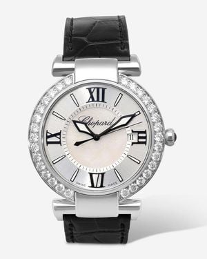 Chopard Imperiale Stainless Steel Diamond Automatic Ladies Watch 388531-3002 - Metallic