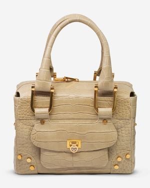 Chopard Caroline Mini Matte Alligator Leather Handbag 95000-0280 - Metallic