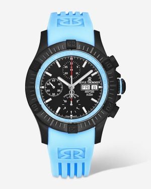 Revue Thommen Air Speed Back Dial Stainless Steel Automatic Watch 16071.6675 - Blue