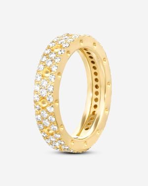 Roberto Coin Pois Moi 18K Diamond Band Ring 8881784Ay - Metallic