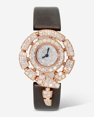 BVLGARI Serpenti Incantati 18K Diamonds Quartz Ladies Watch 102676 - Metallic