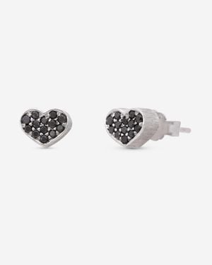 Nanis 18K Diamond Stud Earrings Os2-506 - Metallic
