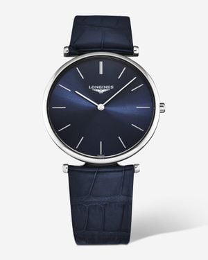 Longines La Grande Classique Stainless Steel Quartz Ladies Watch L47554952 - Blue