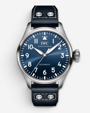 IWC Schaffhausen Big Pilot's 43 Stainless Steel Automatic Watch Iw329303 - Blue