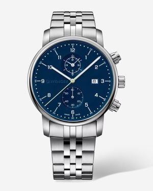 Wenger Swiss Army Urban Classic Chronograph Quartz Watch 01.1743.124 - Blue