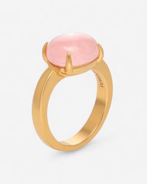 BVLGARI Mediterranean Eden 18K Sapphire Ring 346952 - Pink