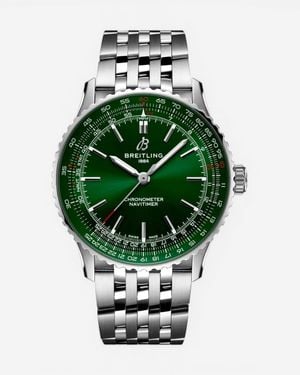 Breitling Navitimer Stainless Steel Automatic Watch A17329371L1A1 - Green