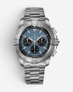 Breitling Super Avenger Chronograph Titanium Automatic Watch Eb0148101C1E1 - Metallic