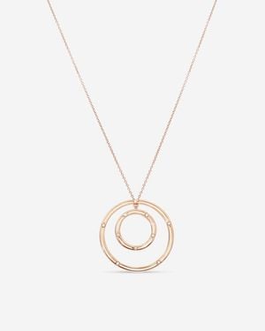 Damiani D. Side 18K Diamond Pendant Necklace 20086880 - Metallic