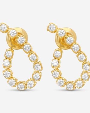 Ina Mar 18K 1.43 Ctw. Round Diamond Earrings M-Aer21469Bi-Yqj00 - Metallic