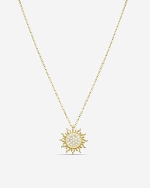 Roberto Coin 18K Diamond Pendant Necklace 7771935Aychx - Metallic