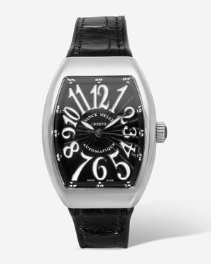 Franck Muller Vanguard 32 Stainless Steel Automatic Ladies Watch V32Scatfo - Black