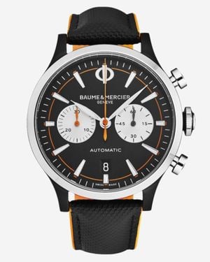 Baume & Mercier Classima 42Mm Stainless Steel Automatic Watch A10451 - Black