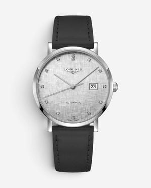 Longines Elegant Diamond Stainless Steel Automatic Watch L4.911.4.77.2 - Metallic