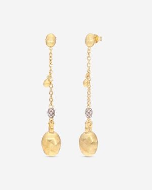 Nanis 18K Ice Diamond Earrings Os5-538 - Metallic
