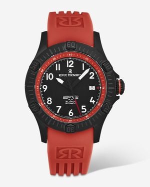 Revue Thommen Air Speed Dial Stainless Steel Automatic Watch 16070.4776 - Black