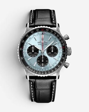 Breitling Navitimer Chronograph Stainless Steel Automatic Watch Ab0139241C2P1 - Metallic