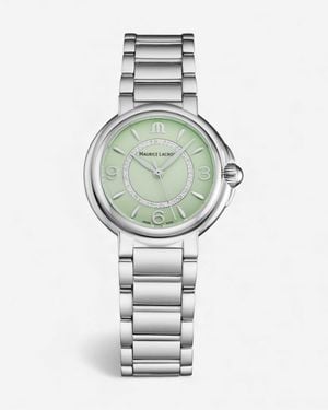 Maurice Lacroix Fiaba Stainless Steel Quartz Diamond Ladies Watch Fa1104-Ss002-G20-1 - Metallic
