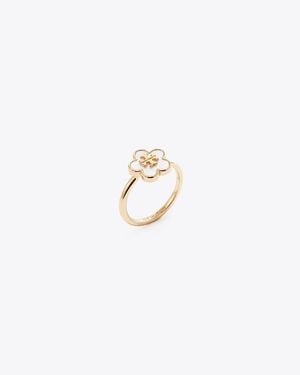 Tory Burch Forget Me Not Ring - Metallic