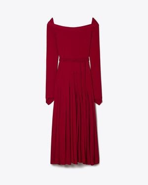 Tory Burch Viscose Jersey Dress - Red