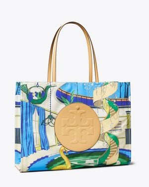 Tory Burch Ella Printed Tote - Blue