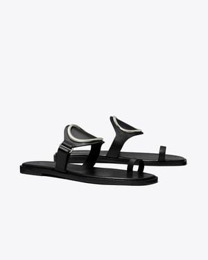 Tory Burch Toe Ring Sandal - Black