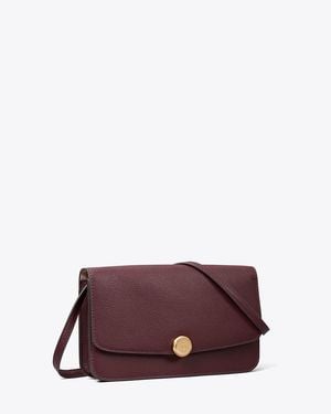 Tory Burch Romy Flap Crossbody - Purple