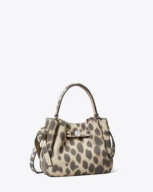 Tory Burch Mini Romy Suede Bucket Bag - Multicolour