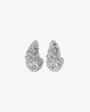Tory Burch Filigree Pierced Earrings - White