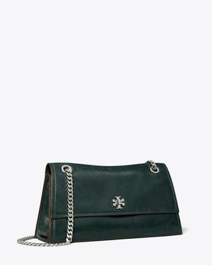 Tory Burch Kira Turnlock Shoulder Bag, One Size - Green