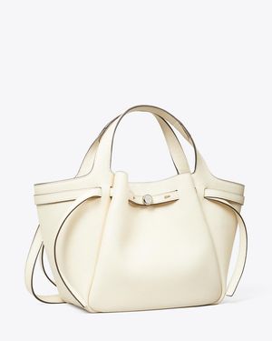 Tory Burch Small Romy Tote, One Size - White